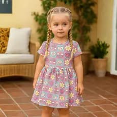 Vestido Infantil Juvenil Feminino Blogueirinha do Tamanhos 2 a 12 - Vestido Infantil | Vestido Menina
