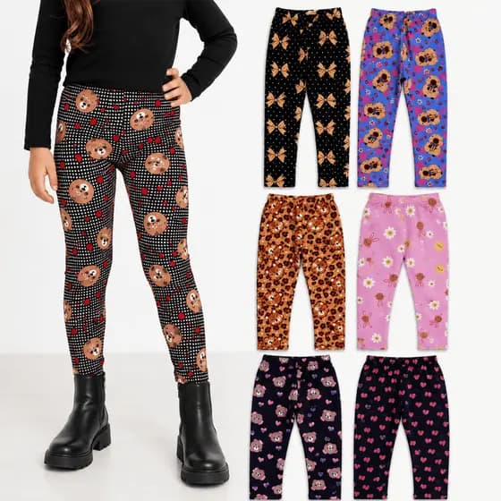 Calça Legging Térmica Infantil Menina | Quentinha – Legging Infantil Térmica para Inverno do 01 ao 10 Anos