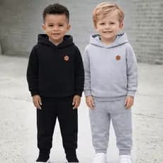 1,2 ou 3 Conjunto Moletom Infantil Menino | Conjuntos do 01 ao 10 Anos | Casaco + Calça de Moletom Peluciado
