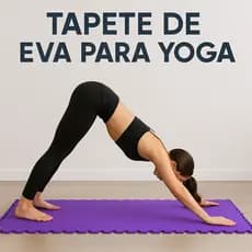 Colchonete Tapete de Eva Antiderrapante Academia Yoga - Várias Opções de Tamanhos