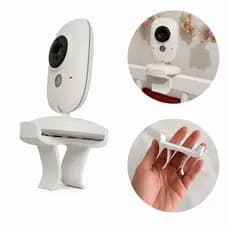 Suporte de Babá Eletrônica Para Berço Ajustável Universal Flexível Resistente