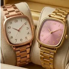 Relógio de Pulso Feminino Social Premium Quartz Minimalista - Tendência 2026