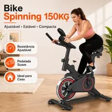 Bicicleta Bike Ergometrica Spinning Academia Fitness Profissional 150kg