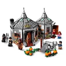 42741 Blocos de Construção Legoed da Série Harry Potter Meg Cottage, Compatível com o Brinquedo Lego Rescue Buckbeak Ed
