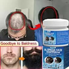 Creme para Crescimento Rápido do Cabelo, Anti-Queda, Previne Calvície, Repara o Couro Cabeludo e as Raízes do Cabelo, Cu