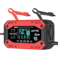 Carregador de Bateria Automotivo Bivolt  AC 110-240V 12V/24V DC 3.3V-29.6V 0.5-15A Universal