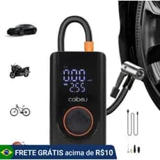 COIBEU Carro Pneu Inflator Bomba De Ar Elétrica Mini Portátil Sem Fio Compressor