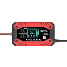 Carregador de Bateria Automotivo Bivolt AC 110-240V 12V/24V DC3.3V-29.6V 0.5-15A Inteligente