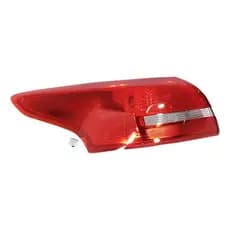 Lanterna Traseira Esquerda Ford Focus Sedan 2014 A 2019 Esquerdo/motorista Vermelho