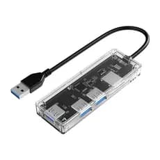 (Open Box) - Hub USB3.0 de 3 portas com Leitor de Cartão- TA2U3-3ATS - Orico