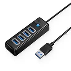 Hub  4 portas USB-A para USB3.0 - PW4U-U3-015 - Orico
