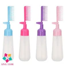 Pente Aplicador De Óleo/Creme/Tintura Para Todos Os Tipos De Cabelo Cor aleatória-RicH