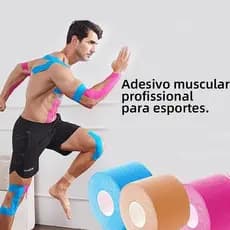 5cmx4,5m Curativos Não Tecidos - Elásticos Autoadesivos Ataduras Ombro Esportes