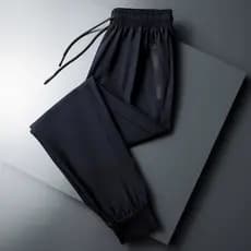 Calça Jogger MARINHO Masculina Dry Fit Com Fitas Esportiva P M G GG XG