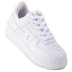 Tênis Casual Infantil Baby Branco Clássico Escolar Lucks Diversas Cores Macio e Leve Menino Menina Envio 24HRS