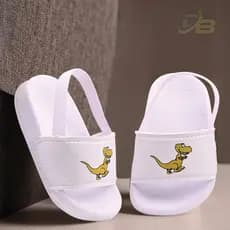 Chinelo Bebê Slide Dino Baby Casual Menino Menina Confortável Escolar 16ao25