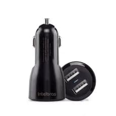 Carregador Veicular Intelbras ECV2 Fast – 2 Portas USB, Carregamento Rápido Universal!