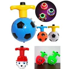 Brinquedo infantil maçã giroscópio brinquedo música desenho animado luz colorido flash rotação