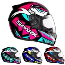 Capacete Dragon Fechado Ebf New Spark Moto Narigueira Masculino Feminino