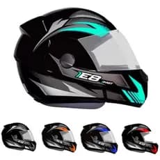 Capacete Articulado Robocop Ebf E8 Fast Escamoteável Masculino