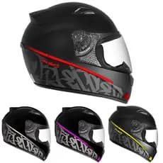 Capacete Ebf New Spark Black Edition 3 Preto Rosa Fosco