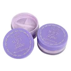 Pó Solto Ultrafino Efeito Blur Soft Lilac Neutralizador Selador Matte Briá Beauty