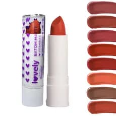 Batom Matte Bala Lovely Face Beautiful Alta Cobertura Hidratante Várias Cores