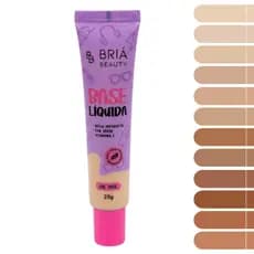 Base Líquida Oil Free Briá Beauty BB0070 25g Controle Oleosidade