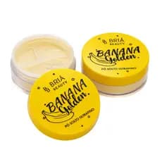Pó Solto Banana Golden Briá Beauty Controle Brilho Acabamento Perfeito