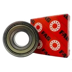 Kit 5 Rolamento 6303 Zz-c3 Fag Blindagem Metálica 17x47x14