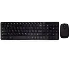 Kit Teclado Lehmox LEY-1605 com Fio USB ABNT2 + Mouse Sem Fio AG690 2.4G e Bluetooth Preto