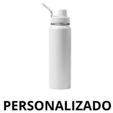 Garrafa Térmica Inox 800ML Personalizada com Seu Nome Logo Frase ou desenho