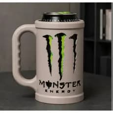 Copo Porta Lata Monster Energético 3D
