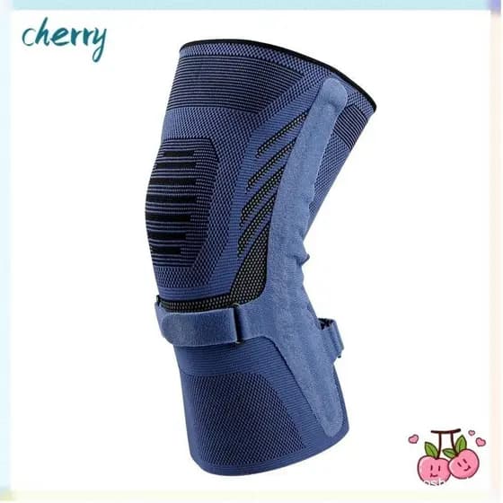 Protetores de Joelho CHERRY, Protetor de Joelho de Nylon Tricotado Elástico, Equipamento de Proteção para Joelho M2VH