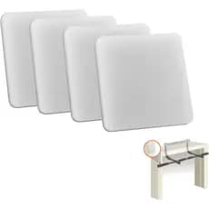 Almofadas Protetoras para Barra de Elevação Ally Peaks, 4 Peças, Protetor de Batente de Porta, Almofadas de Silicone Pre