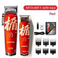 Madeshow M10 M11 Máquina De Cortar Cabelo Profissional Para Homem Aparador De Corte De 7000 RPM Cortador Acabamento