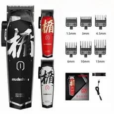 Nova Máquina De Cortar Cabelo madeshow m10 + bivolt Recarregável Portátil Barbeador Aparador De Barba