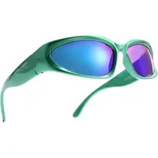 Óculos de Sol Envolventes da Moda para Homens e Mulheres, Óculos de Sol Ovais Dourados Swift, Óculos Esportivos, Óculos