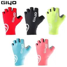 Giyo Luva De Meio Dedo Respirável Antiderrapante Para Ciclismo Luvas De Gel De Ciclismo Unissex