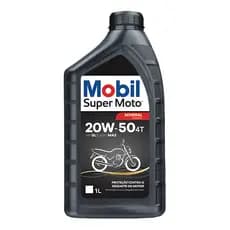 Óleo Mobil Super Moto 4T 20W50 1L API SL JASO MA2 Original