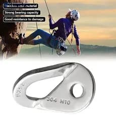 25KN Escalada M10 Piton Parafuso Cabide Quebra Carga De Aço Inoxidável Ferragem Acessório Parafusos D8Q4