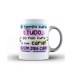 Caneca Flork Profissões 325ml Personalizada – Cerâmica Premium Presente