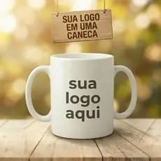 Caneca personalizada com SUA LOGO,FOTO,FRASE