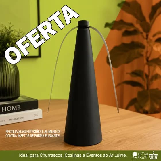 🦟 Ventilador Espanta Moscas E Mosquitos De Mesa Repelente Portátil À Pilha
