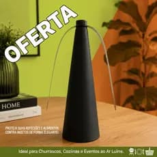 🦟 Ventilador Espanta Moscas E Mosquitos De Mesa Repelente Portátil À Pilha