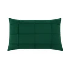 Capa Almofada Baguete 50x30 Suede Premium Drapeada  Zíper Invisível  Lavável  Decoração Sofá Cama Poltrona