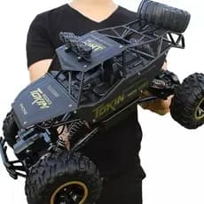 Carrinho Controle Remoto 4x4 Rock Jipe Rally Grande 4ch 37cm