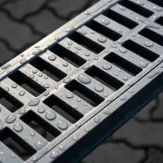 Ralo Linear 100x15 Grelha Com Aro (2 Peças 15x50cm) Para corredor, garagem, piscina, churrasqueira