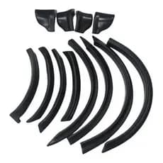 Kit Laterais / Lateral Plástico Gol Rallye G4 Vw - 12 Peças