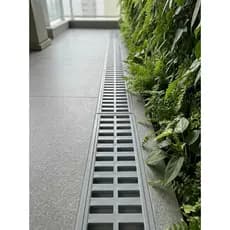 Ralo Linear 150x15 Grelha C/ Aro (3 Peças 15x50cm) MagazineDuNiza - Piscina, corredor, Garagem